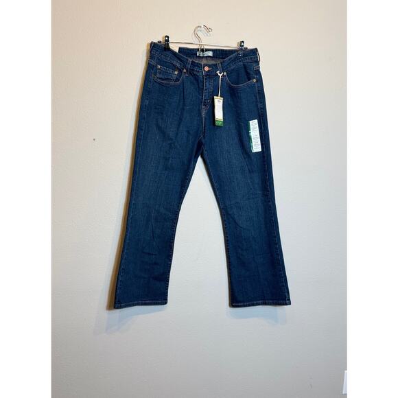 Levi's Women's jeans Perfectly Shaping boot cut 512 denim  Sz 16W short NEW - Picture 2 of 9